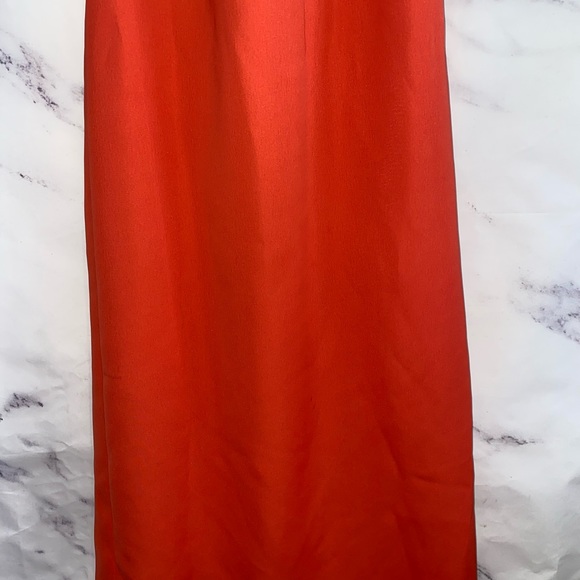 Marie St. Claire Orange Long Dress - Picture 6 of 11